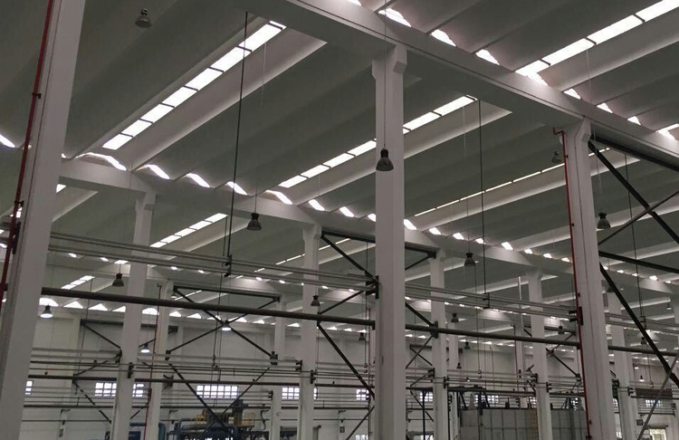 厂房灯具安装